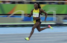 Rio Olympics 2016, Jamaica Elaine Thompson, Elaine Thompson 100m, Elaine Thompson 200m, Elaine Thompson News, Elaine Thompson in rio, Elaine Thompson latest news