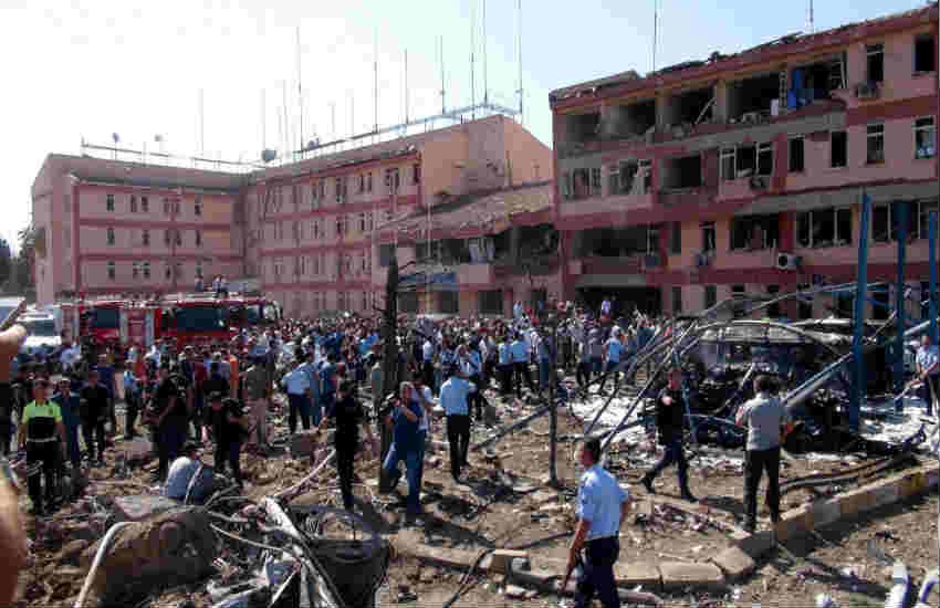Turkey, Turkey Car Bomb, Turkey PKK Blast, Turkey police station, Eastern Turkey, Turkey News, Turkey latest news