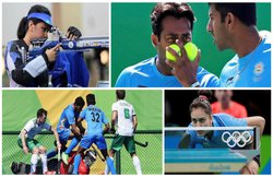Rio 2016 Olympics: जानिए जीतू राय, लिएंडर पेस और हॉकी इंडिया के मैच का क्या रहा हाल
