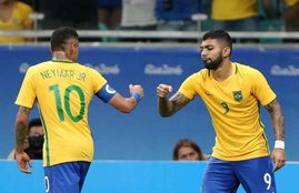 Olympic Games Rio 2016, Gabriel Barbosa Goal, Brazil vs Denmark, Brazil Gabriel Barbosa, Gabriel Barbosa News, Brazil vs Denmark News