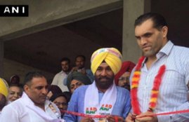 The Great Khali, Aam Aadmi Party