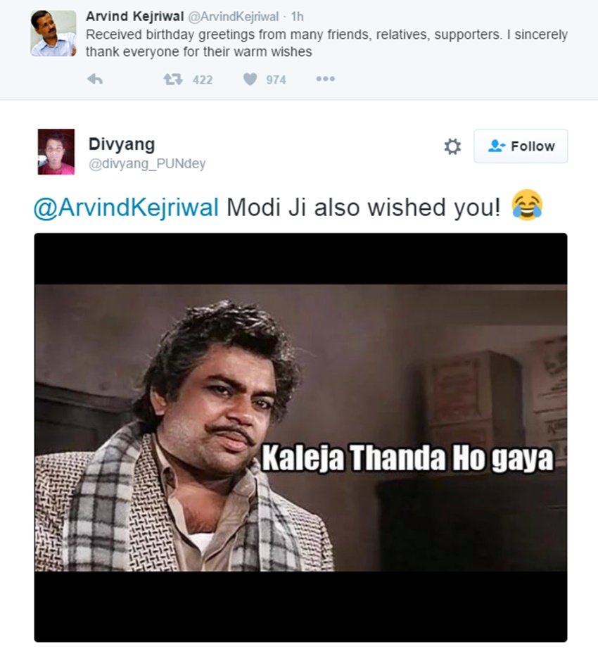 Arvind Kejriwal, Arvind Kejriwal Birthday, AK Birthday, Mufflerman, Free Wi-Fi, Kejriwal Trolled, Twitter Trolls, Delhi CM, India News, Hindi News, Jansatta
