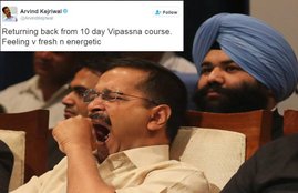 Arvind Kejriwal, Kejriwal Twitter, Vipassna, Kejriwal Trolled, Delhi CM, Kejriwal vs Modi, Social Media, Twitter Trolls, India News, Jansatta