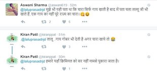 Lalu prasad yadav, cow, rahul kanwal