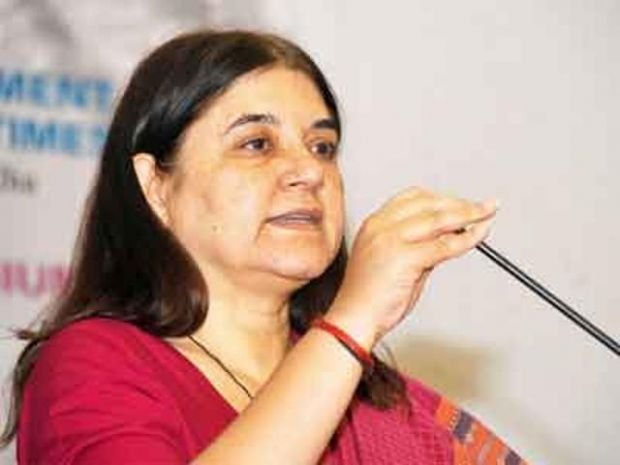  केंद्रीय महिला एवं बाल विकास मंत्री मेनका गांधी 
