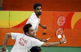 Rio Olympics 2016, Rio Men's Double Badminton, Manu Attri B Sumeeth Reddy, Attri Reddy, Manu Attri news, B Sumeeth Reddy news