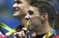 रियो ओलंपिक 2016: तैराकी में अपनी बादशाहत कायम रखते हुए माइकल फेलप्स ने जीता 19वां गोल्ड