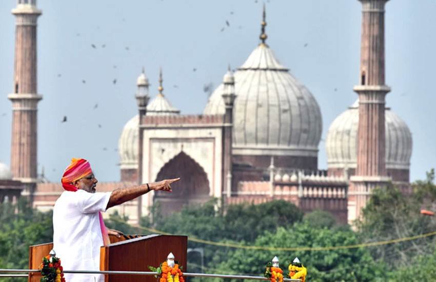 Narendra Modi, Flag Hoisting, Narendra Modi, Independece Day Speech 2015, Red Fort, Independence Day Celebration, India news, Jansatta