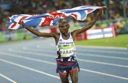 Rio Olympics 2016: रेस के बीच में गिरने के बावजूद फाराह ने 10000 मीटर का खिताब जीता