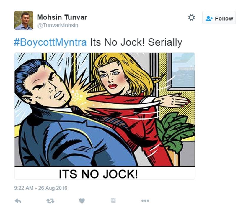 Myntra, Myntra Ad, Scrolldroll, Shri Krushna, Shri Krishna, Krishna, Online Shopping, Artwork, Myntra Controversy, ByCottMyntra, Twitter trends, Social Media, Jansatta