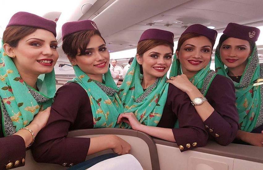 Pakistan International Airlines, Air Hostesses, PIA Air Hostess, Glamorous Air Hostess, Air Hostess Uniform, Premier Airlines, Business Class, International News, jansatta