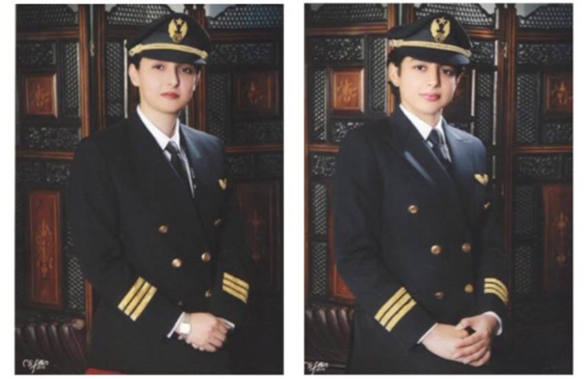 एक साथ बोइंग 777 उड़ाने वालीं बहनें मरयम मसूद और ईरूम मसूद। (Photo: Twitter/Danyal Gilani) एक साथ बोइंग 777 उड़ाने वालीं बहनें मरयम मसूद और ईरूम मसूद। (Photo: Twitter/Danyal Gilani)