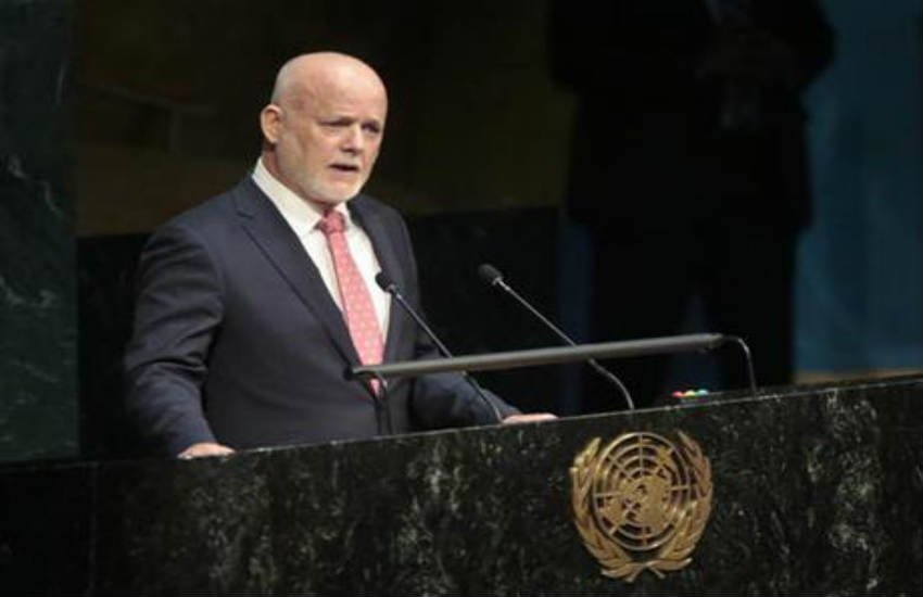 UNGA president, Peter Thomson, Peter Thomson in India, UN Peter Thomson, Fiji Peter Thomson, Diplomat Peter Thomson, Peter Thomson News, Peter Thomson latest news