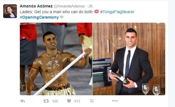 Pita Taufatofua, rio olympics, rio olympics opening ceremony live