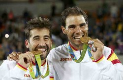 Rio Olympics 2016: नडाल को युगल में स्वर्ण, पुइग और कर्बर महिला फाइनल में