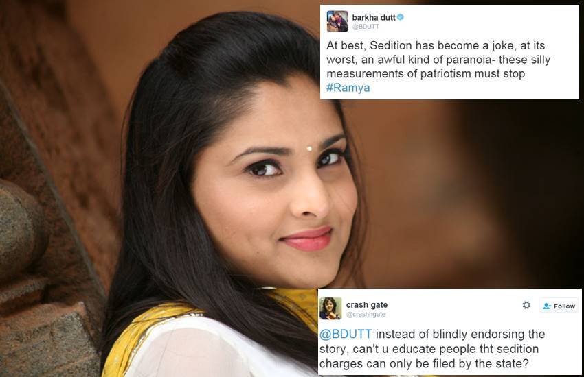 Ramya, Ramya Actress, Ramya Congress Kannada, Barkha Dutt, Ramya Pakistan, Barkha Dutt NDTV, Barkha Dutt Ramya, Pakistan Hell, Anti National, Sedition, Ramya Sedition, Ramya Photos, India News, Hindi News, Jansatta