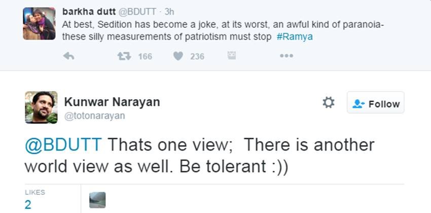 Ramya, Ramya Actress, Ramya Congress Kannada, Barkha Dutt, Ramya Pakistan, Barkha Dutt NDTV, Barkha Dutt Ramya, Pakistan Hell, Anti National, Sedition, Ramya Sedition, Ramya Photos, India News, Hindi News, Jansatta