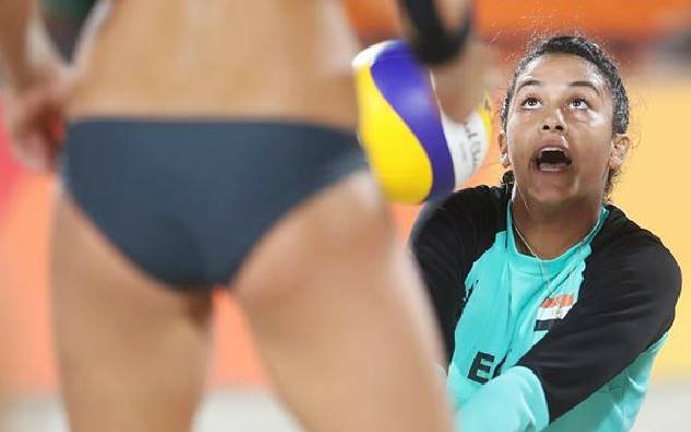 rio Olympics 2016, volleyball, Egypt team