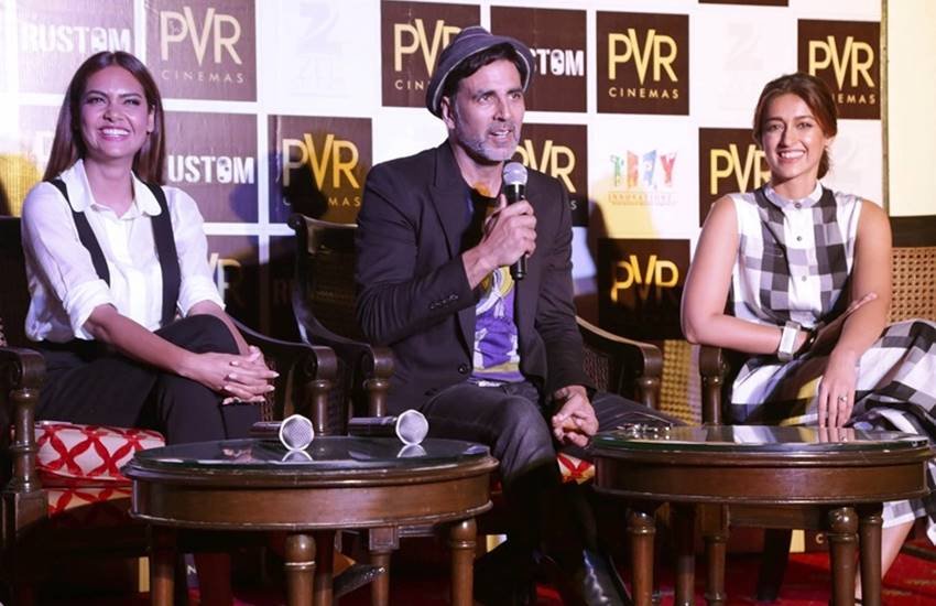 Akshay Kumar, Rustom, Rustom Movie, ileana dcruz, Esha Gupta, akshay kumar rustom, akshay rustom movie, akshay ileana rustom, akshay kumar esha gupta, akshay kumar ileana dcruz, rustom release date, rustom star cast, akshay kumar news, esha gupta news, ileana dcruz news, entertainment news