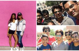 Shah Rukh Khan, shah rukha khan family, gauri khan, Suhana, aryan khan, AbRam, Shah Rukh Khan usa, Suhana hot pics, entertainment news, jansatta