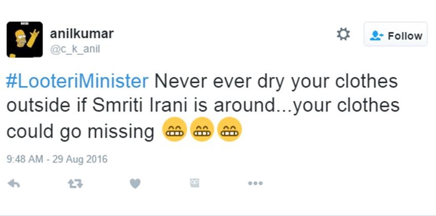 Smriti Irani, Smriti Irani saree, Saree Row, Looteri Minister, Smriti Irani Controversy, Textile Ministry, Social Media, #LooteriMinister, India News, Jansatta