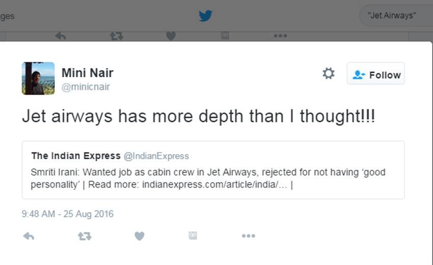 Smriti Irani, Smriti Irani Education, Smriti Irani Early Life, Smriti Irani Jet Airways, Smriti Irani First Job, HRD Minister, Textile Minister, Smriti Irani Actor, Modi Govt, India News, Twitter Trolls, Jansatta