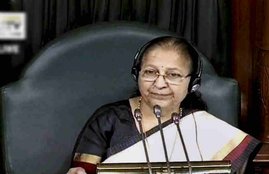 Sumitra Mahajan, Sumitra Mahajan news, Lok Sabha chaos, Lok sabha Sumitra Mahajan, Sumitra Mahajan latest news