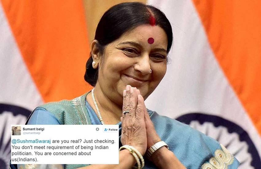 Sushma Swaraj, Sushma Swaraj Twitter, Foreign Minister, MEA, Minister of External Affairs, Sushma Swaraj Tweets, Sushma Swaraj Contact, Narendra Modi, Twitter Trolls, Social Media, Interesting News, Funny News, Hindi News, India News, Jansatta