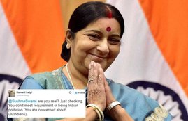 Sushma Swaraj, Sushma Swaraj Twitter, Foreign Minister, MEA, Minister of External Affairs, Sushma Swaraj Tweets, Sushma Swaraj Contact, Narendra Modi, Twitter Trolls, Social Media, Interesting News, Funny News, Hindi News, India News, Jansatta