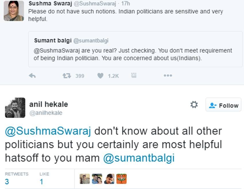 Sushma Swaraj, Sushma Swaraj Twitter, Foreign Minister, MEA, Minister of External Affairs, Sushma Swaraj Tweets, Sushma Swaraj Contact, Narendra Modi, Twitter Trolls, Social Media, Interesting News, Funny News, Hindi News, India News, Jansatta