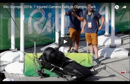Olympics 2016, Camera Fall, TV Camara,