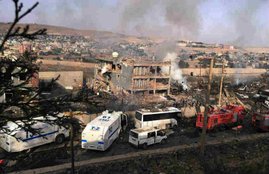 Turkey Blast, Turkey truck bomb, PKK police checkpoint, Turkey Truck Blast, PKK Bomb Blast, Turkey News, Turkey Blast News