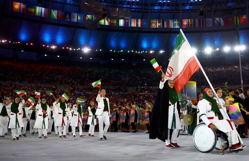 Rio Olympics 2016, Zahra Nemati, iran Zahra Nemati, iran flagbearer, Zahra Nemati News, Zahra Nemati latest news