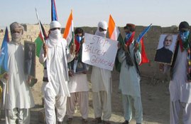 Pakistan, PM Narendra Modi, Balochistan, Indian flag, Tiranga, protest in Balochistan, international news, jansatta
