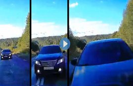 Car crash, Dashcam video, Russia crash