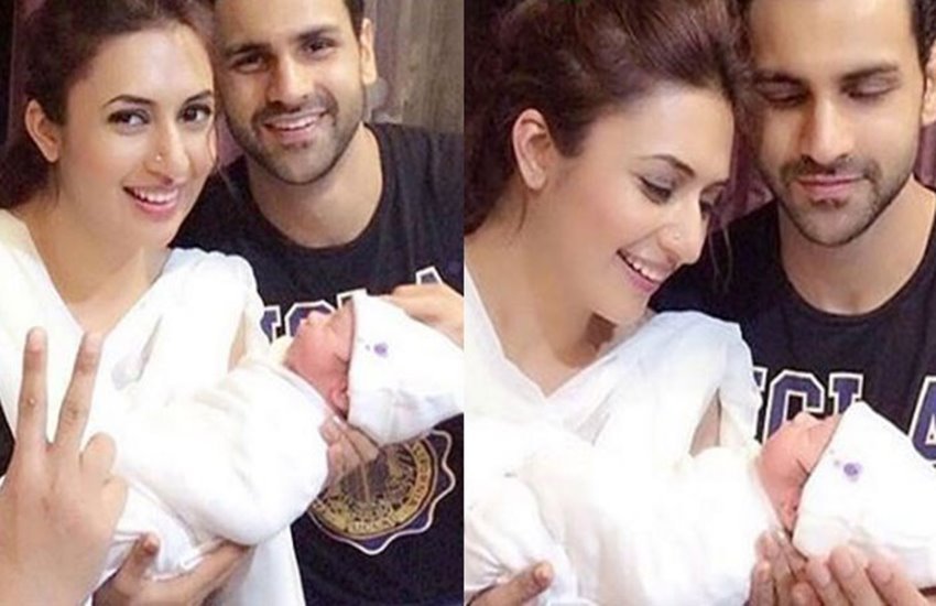 बच्चे पर बोले दिव्यांका और विवेक