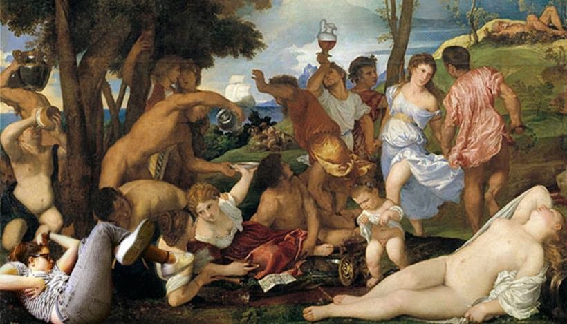 girl, viral photo, girl caught sleeping in library