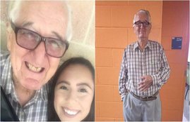 Grandfather, Granddaughter, Teenager, Palo Alto College, Graduation, Trending News, Viral Stories, Viral News, International, Jansatta