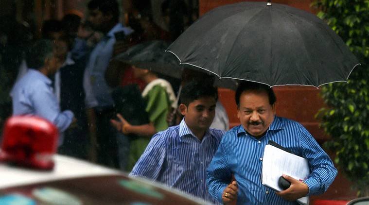 केंद्रीय मंत्री हर्षवर्धन