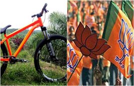 Pawan Kumar Saini, haryana BJP, cycle