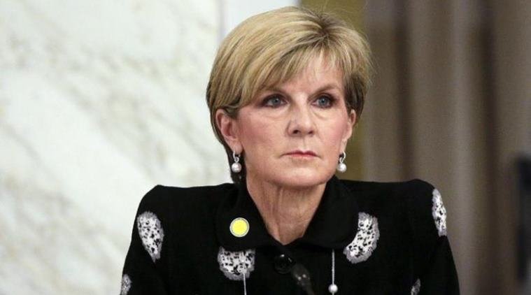 Australian Foreign Minister Julie Bishop. (Source: Reuters) Australian Foreign Minister Julie Bishop. (Source: Reuters)