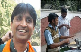 arvind kejriwal, kumar vishwas, twitter