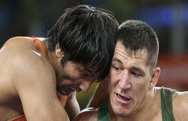 live Men's Greco-Roman 98 kg wrestling, rio olympics, hardeep singh, hardeep singh in wrestling, wrestling in rio olympics