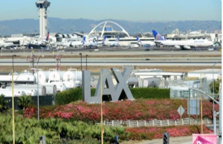 Part of Los Angeles airport (Photo-Twitter) Part of Los Angeles airport (Photo-Twitter)