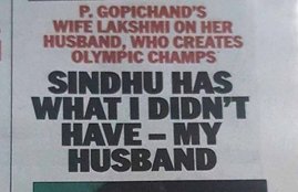 Mumbai Mirror, Badminton, rio Olympics, P Gopichand, PV Sindhu, Mumbai Mirror headline, twitter users fumed
