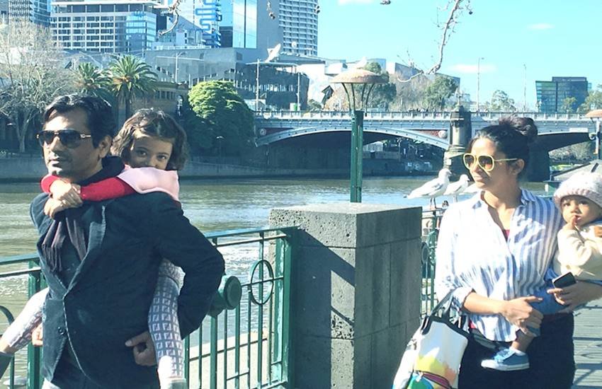 Nawazuddin Siddiqui, Nawazuddin Siddiqui holidays in Melbourne, Nawazuddin Siddiqui in Melbourne, Nawazuddin Siddiqui wife Aaliya, Shora, Yaani, Nawazuddin Siddiqui family, entertainment news, jansatta