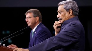 us, india, manohar parrikar, parrikar, us defence minister, india defence minister, ash carter, lemoa agreement, india us relations, world news