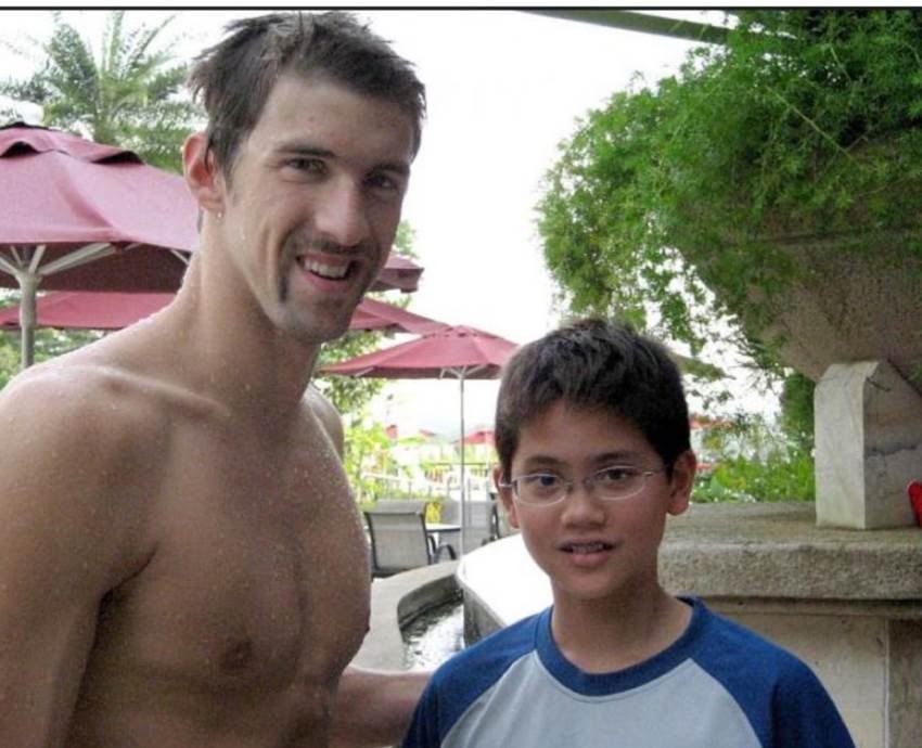 joseph schooling, michael phelps, swimming, rio olympics 2016, rio 2016