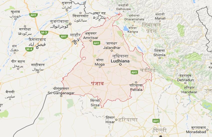 punjab map punjab map