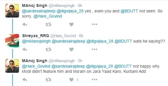 Rajdeep Sardesai, jara yaad karo kurbani, modi